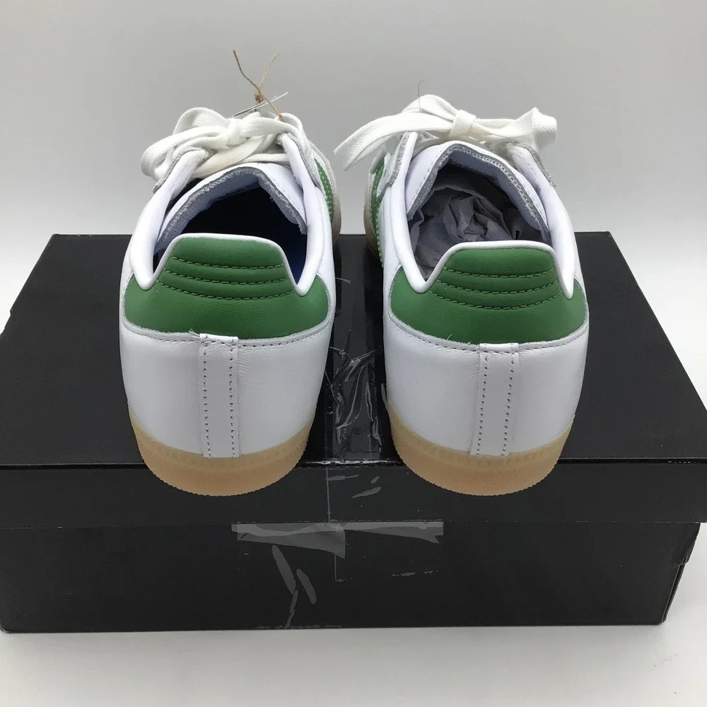 Adidas Samba ADV White Green Gum Men Size 9 Skateboarding Shoes JP8522 NEW